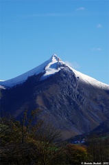  Pic de Behorleguy, neige au sommet à 1265 m. Photo du 6 décembre 2012