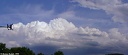 Cumulus Congestus en mai 1999. Depuis Larribar-Sorhapuru (64)