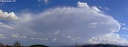 Cumulonimbus en mars 2005. Depuis Larribar-Sorhapuru (64)