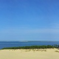 Panorama. Vue sur l’Océan vers le Cap Ferret