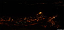 Font-Romeu-Odeillo-Via de nuit avec en arrière plan Livia, Saillagousse, Ur... Photo 12.01.13