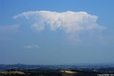 Cumulonimbus sur la chaîne Pyrénéenne à 16h50