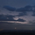 Orage en Béarn au-dessus des nuages bas... - 22h20