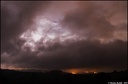 Ambiance orageuse en direction de Bardos - 20.05 à Minuit