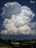 18h23 - Le Cumulus Congestus devient Cumulonimbus Calvus au-dessu de Navarrenx (64)