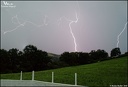 20h56 - Orage pluvieux mais tout de même avec quelques impacts ⚡️, au-dessus d'Ostabat (64).