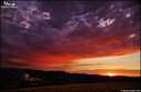 21h49 - Magnifique coucher de Soleil au Pays-basque alors qu'un orage se prépare ! 