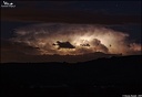 23h17 - ⚡️ Cumulonimbus, Roi des nuages - Orage sur les Pyrénées hier soir, entre Sallent de Gallego (ES) et Cauterets (65) après une chaude journée. 