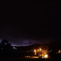 20h17 -  Lueur d'une averse orageuse en direction d'Hasparren observée depuis Ainhice-Mongelos (64)
